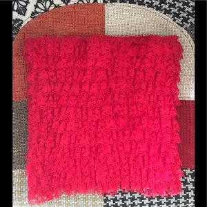 Vintage smocked lace tube top
